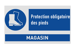 Panneau de sécurité - 1 pictogramme + bannière