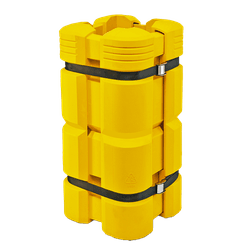 Protection pour montant en plastique avec élastique