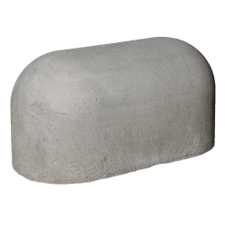 Jumboblok beton grijs - 900x500x450mm - 330kg