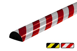 Stootbescherming PU-schuim reflecterend Ø70mm type C+ - zelfklevend
