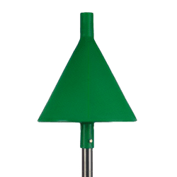 Topteken stuurboord kegel groen - 300x300mm - excl. bevestiging
