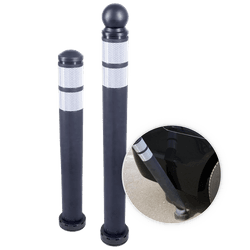 Afzetpaal CityPole flexibel Ø80x700/900mm - reflecterend - bodemmontage