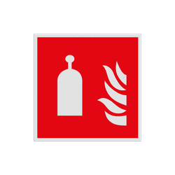 Pictogramme de sécurité F014 - Unité télécommandée - rétroréfléchissant