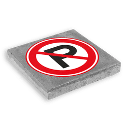 Symbooltegel 300x300mm - Niet parkeren