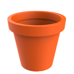 Plantenbak buiten kunststof - type Alvium - Ø1200x1000mm - diverse kleuren