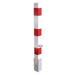 Absperrpfosten klappbar