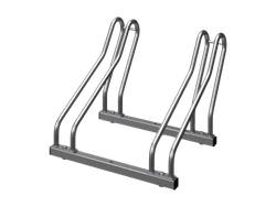 Porte-vélos en acier - 2 vélos - simple face