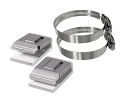 Verstellbare Rohrschelle mit einem Edelstahl Klemmband - Alform