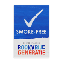 Vlak paneel of sticker SMOKEFREE GENERATION - BASIC