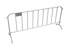 Dranghek staal 9 spijlen 250cm - 12kg lichtgewicht