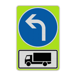 Verkehrsschild 209-10 + 1010-51