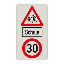 Verkehrsschild 136-10+274-30