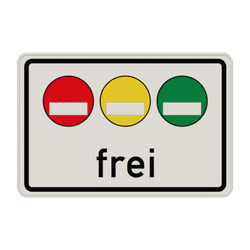 Verkehrsschild 1031-50