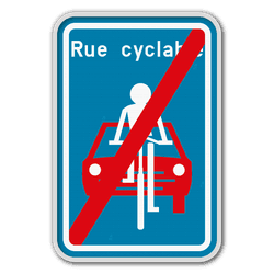 Panneau de signalisation F113