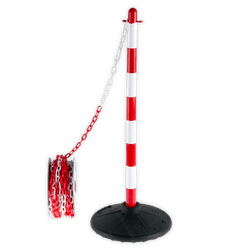 Afzetpalen met ketting