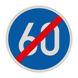 Verkehrsschild 279-60