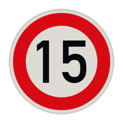 Verkehrsschild 274-15