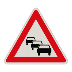 Verkehrszeichen 124 - Stau
