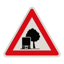 Verkehrszeichen 101-54 - Unzureichendes Lichtraumprofil