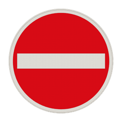 Verkehrsschild 267