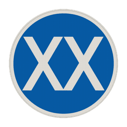 Verkehrszeichen 275 - Mindestgeschwindigkeit nach Wunsch