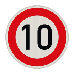 Verkehrsschild 274-10