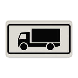 Verkehrszeichen 1010-51 - Kraftfahrzeuge mit einer zul&auml;ssigen Gesamtmasse &uuml;ber 3,5 t
