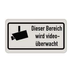 Videoüberwachung Schilder