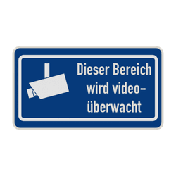 Videoüberwachung Schilder