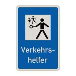 Verkehrszeichen 356 - Verkehrshelfer