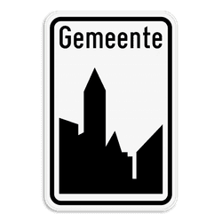 Verkeersbord F1a