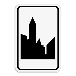 Verkeersbord F1b