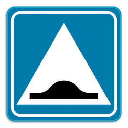 Verkeersbord SB250 F87 - Verhoogde inrichting