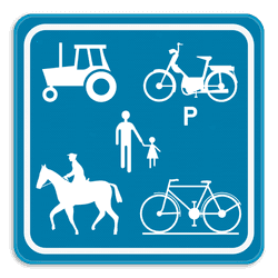 Verkeersbord F99c