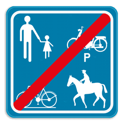 Verkeersbord F101a