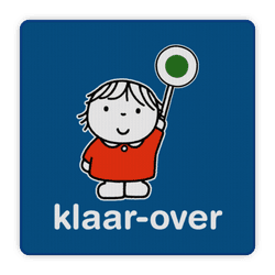 Attentiebord Dick Bruna - klaar-over - LV.AB.G6