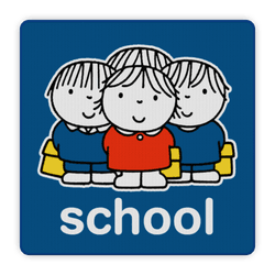 Attentiebord Dick Bruna - school - LV.AB.G2