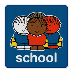 Attentiebord Dick Bruna - school (multi) - LV.AB.G2M