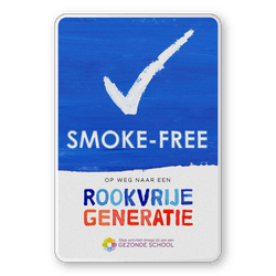 Informatiebord SMOKE-FREE - Op weg naar een Rookvrije generatie