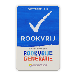 Duurzame Rookvrije Generatie borden voor buiten