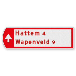 Fietswegwijzers