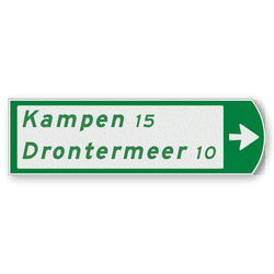 Fietswegwijzers