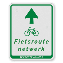 Fietsrouteborden