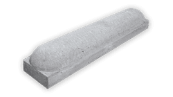 Stootband beton grijs - 60kg