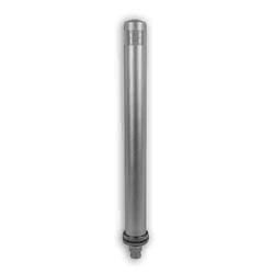 DK7 - amovible (NS) - Couleur acier - Ø80mm
