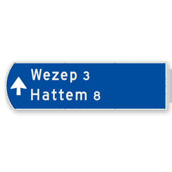 Handwegwijzers groot model