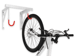 Range-v&eacute;los mural en acier galvanis&eacute; 2 &agrave; 5 places