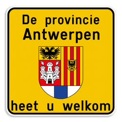 Verkeersbord SB250 - Provinciebord