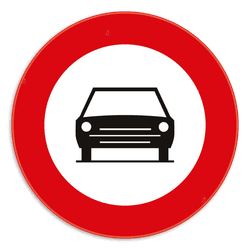 Verkeersbord C5