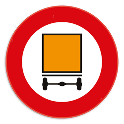 Verkeersbord C24a